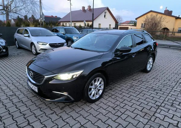 samochody osobowe Mazda 6 cena 53999 przebieg: 186000, rok produkcji 2017 z Tuchola